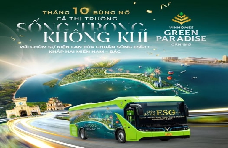 💥 THÁNG 10 BÙNG NỔ – CẢ THỊ TRƯỜNG SỐNG TRONG KHÔNG KHÍ VINHOMES GREEN PARADISE! 💥
